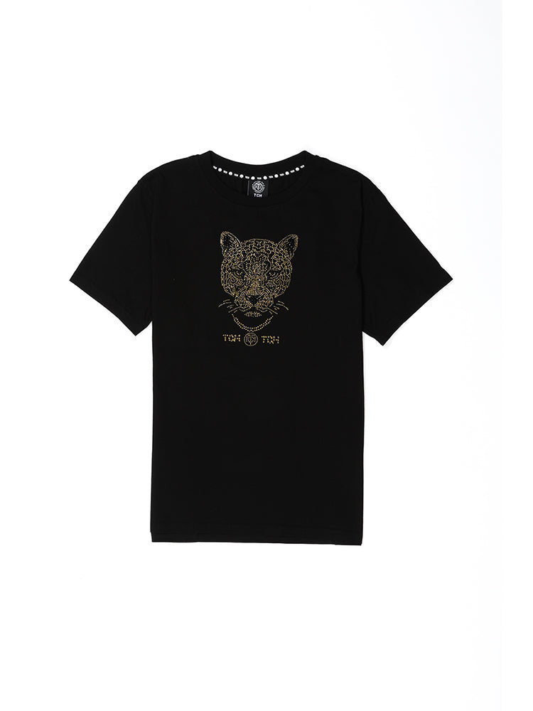 TCH Unisex Graphic Rhinestone Sparkle T-Shirt