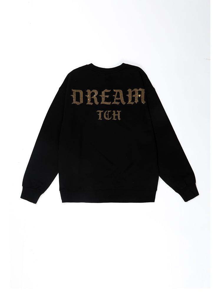TCH Butterfly Girl Rhinestone Unisex Sweatshirt