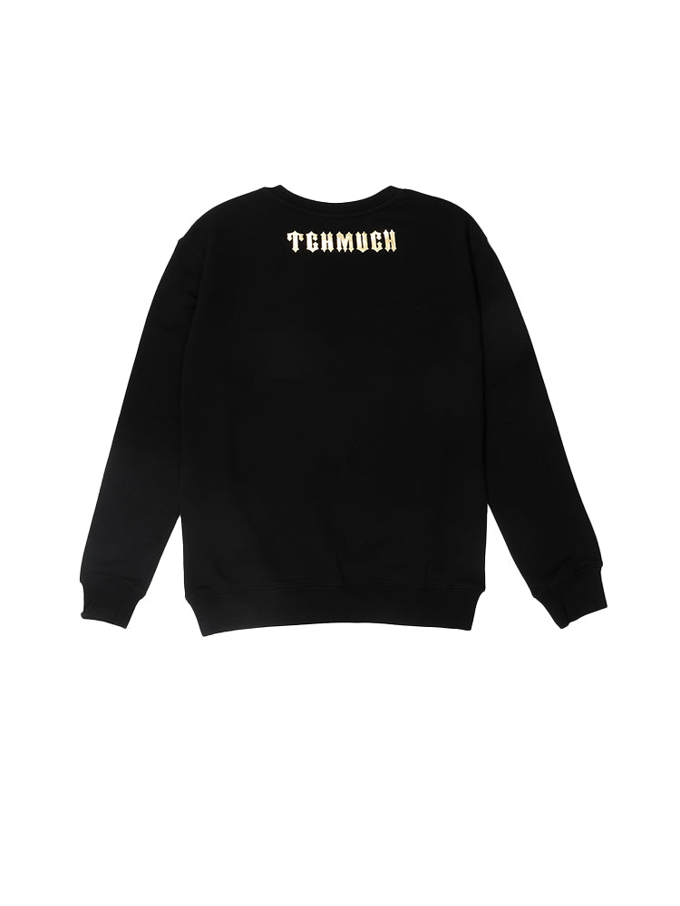 TCH Men's Gold Leopard Crewneck Sweatshirt
