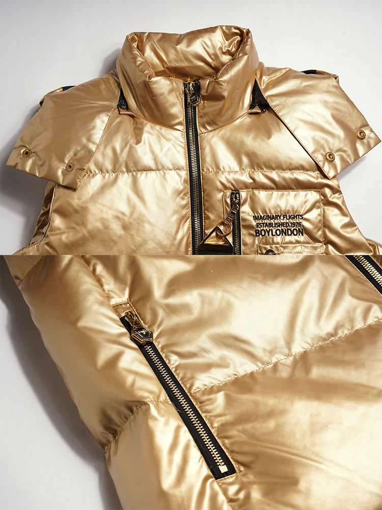 TCH Golden Glow Puffer Vest