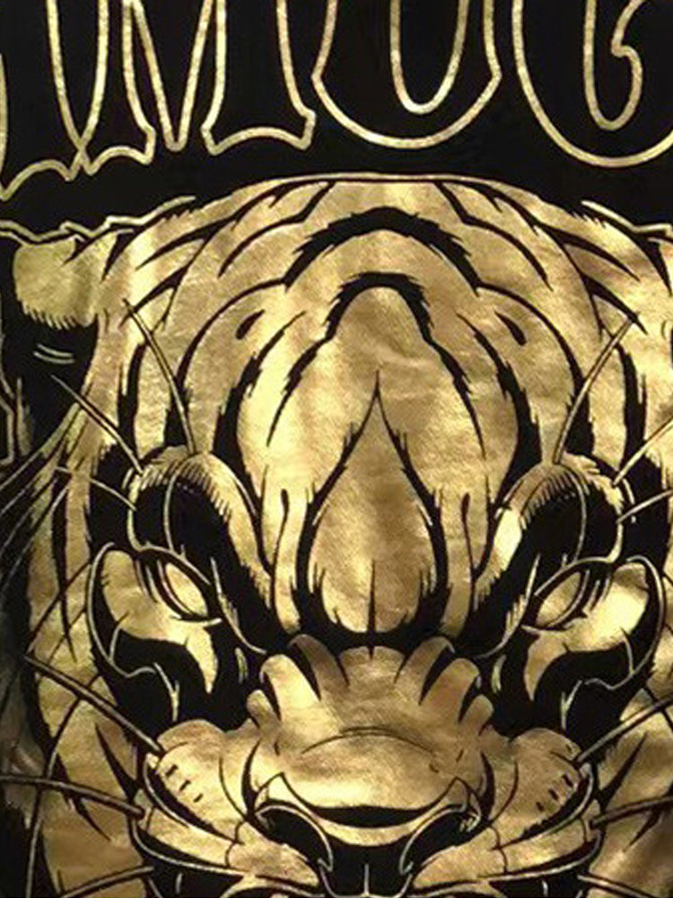 TCH Gold Graphics Oversized Sweatshirt