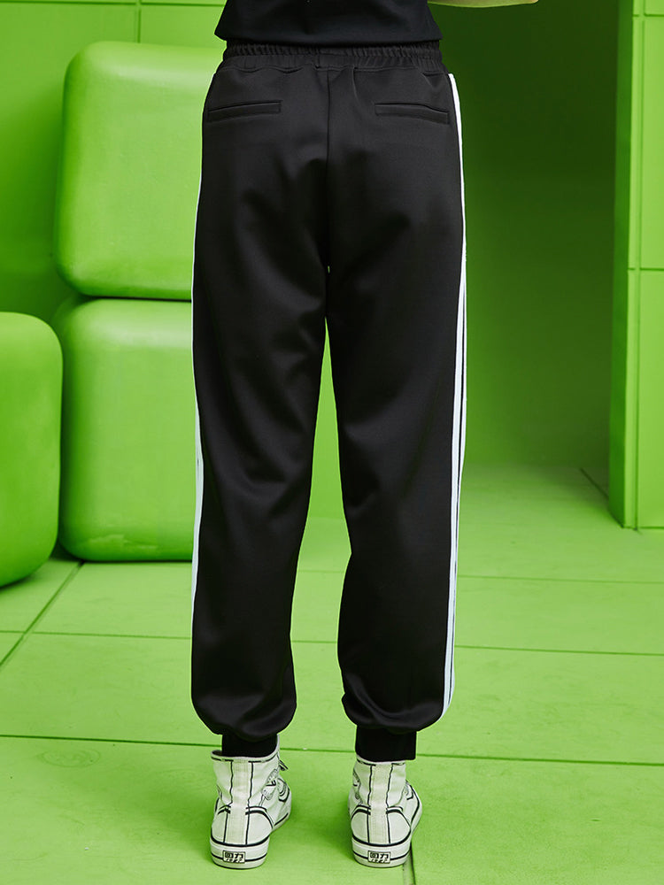 TCH Rhinestone Letter Tracksuit Joggers