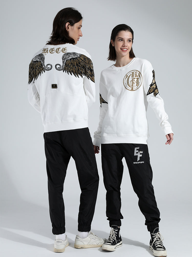 TCH Hot Diamond Angel Wings Unisex Sweatshirt