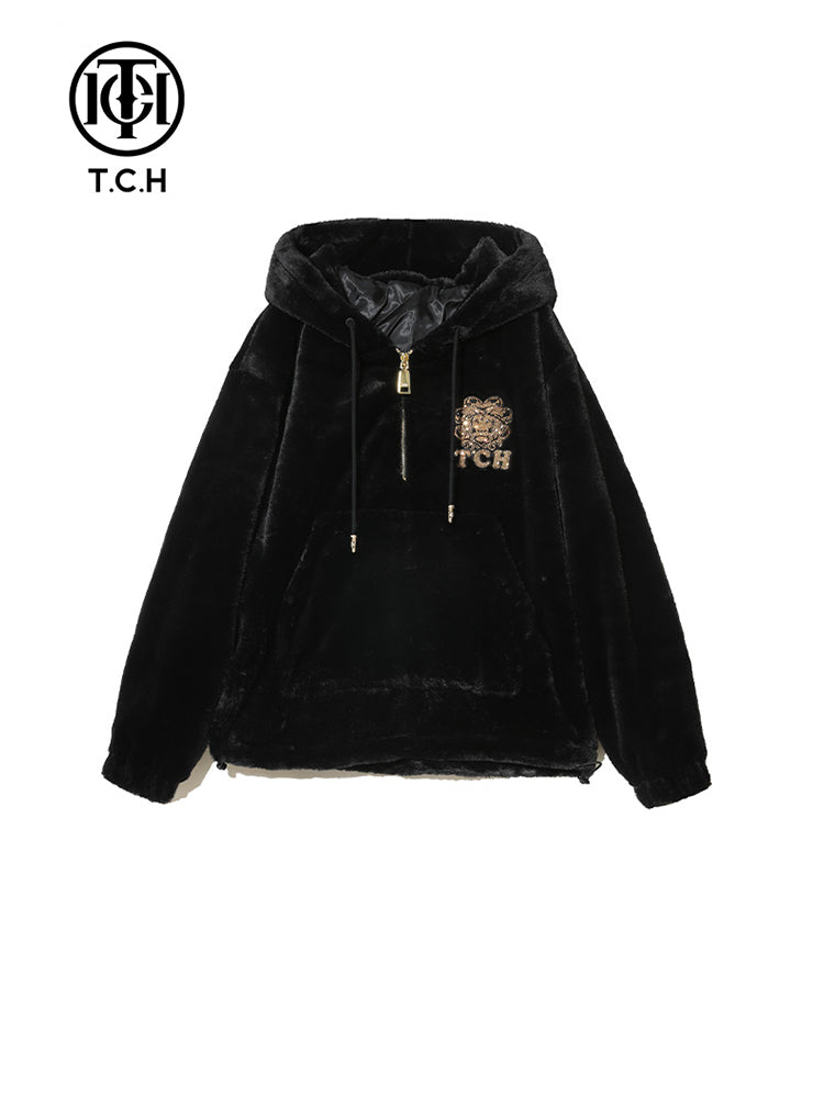 TCH Stylish Rhinestone-Embellished Jacket