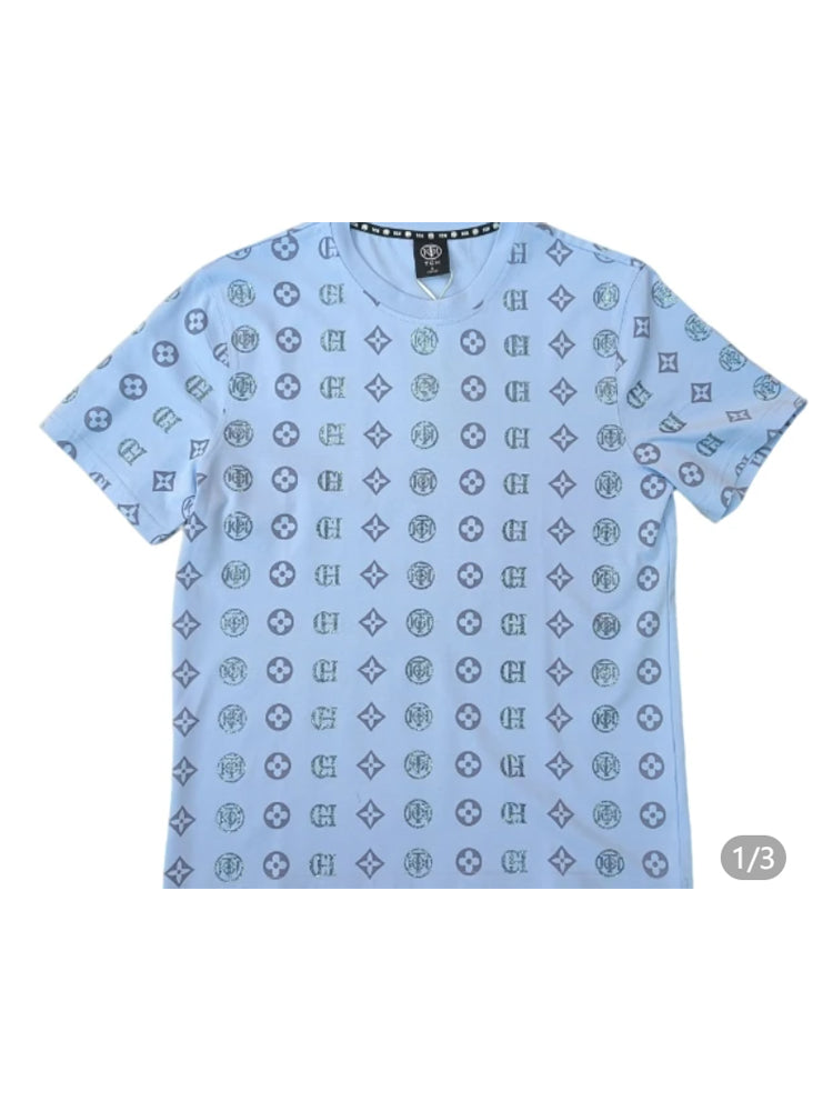 TCH Geometry Rhinestone All-over Tee