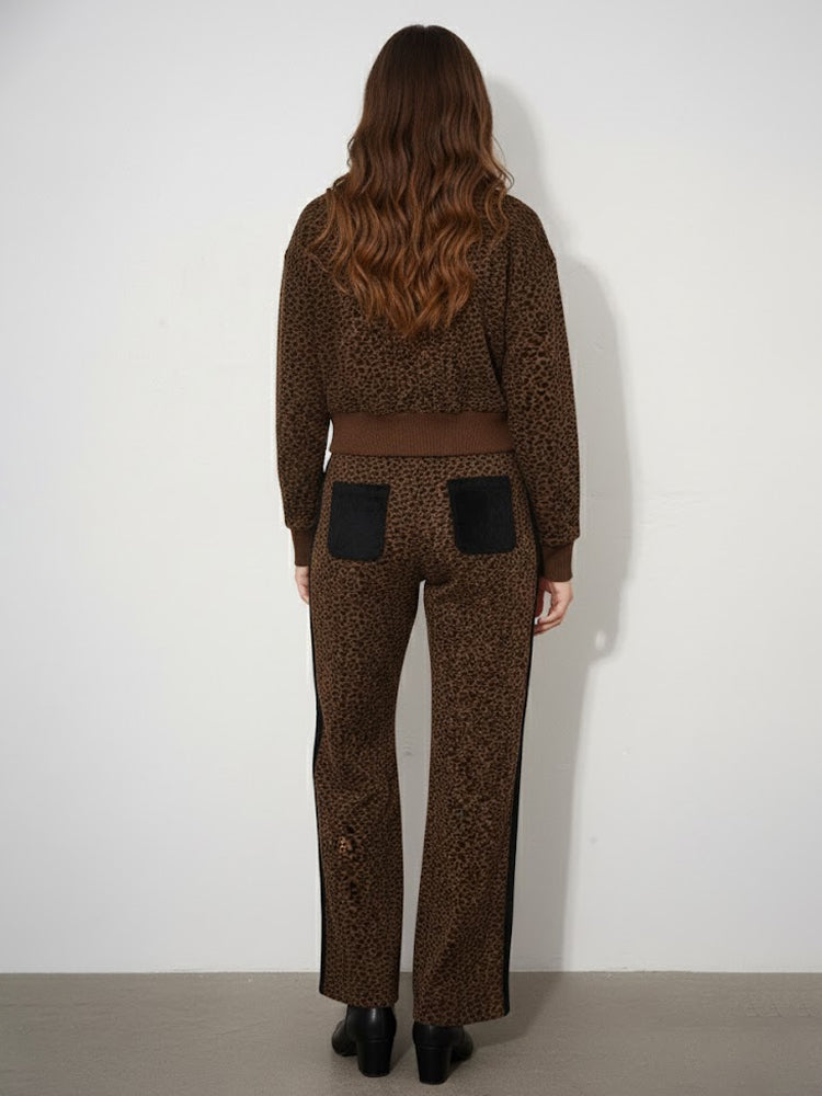 TCH Rhinestone Star & Cherry Leopard Track Set