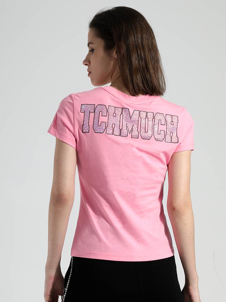 TCH Women's Diamond Graphic Short Sleeve T-Shirt