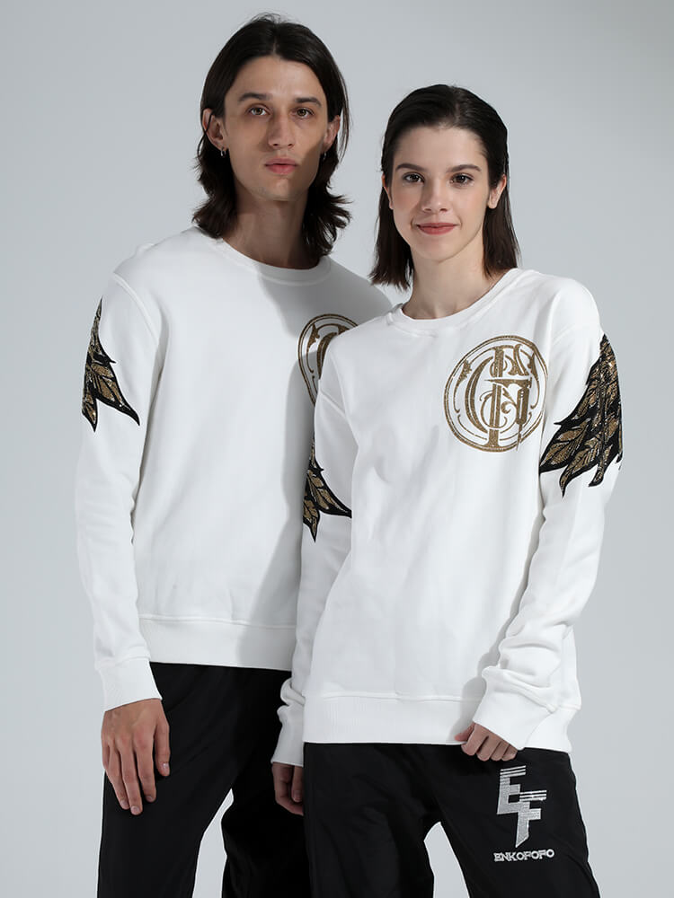 TCH Hot Diamond Angel Wings Unisex Sweatshirt