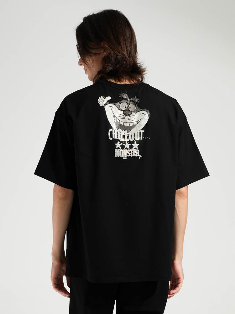 TCH Unisex Raccoon Print Sparkle T-shirt