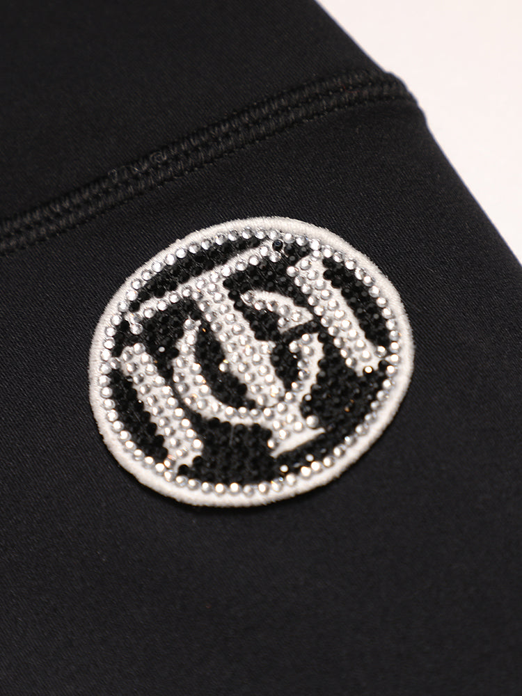 TCH Rhinestone Graphic Slim fit Leggings
