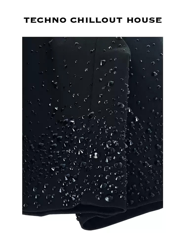 TCH Crystal-Embellished Sparkle Mis-Rise Shorts