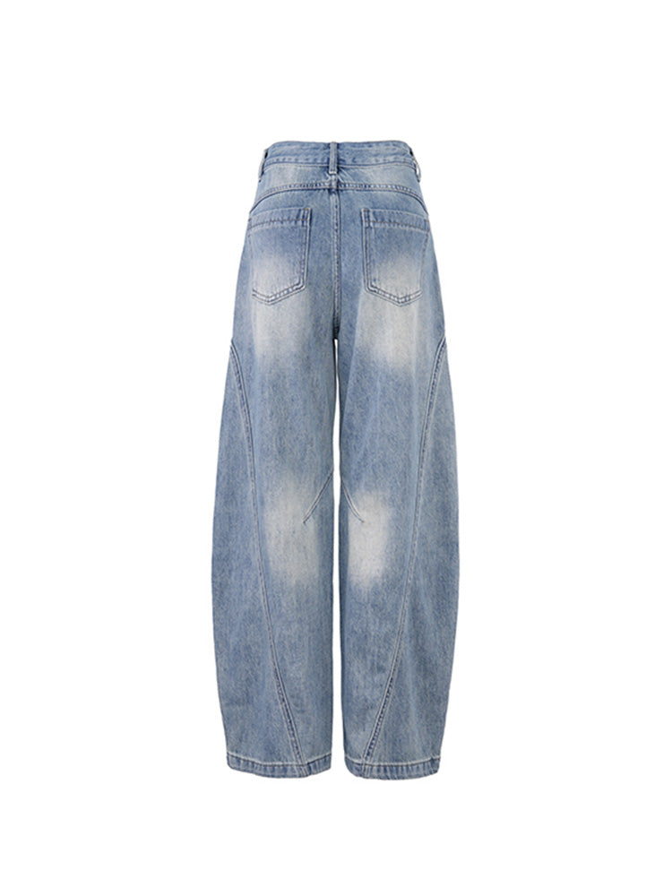 TCH Presale Wings Graphic Rhinestone  Workwear Jeans