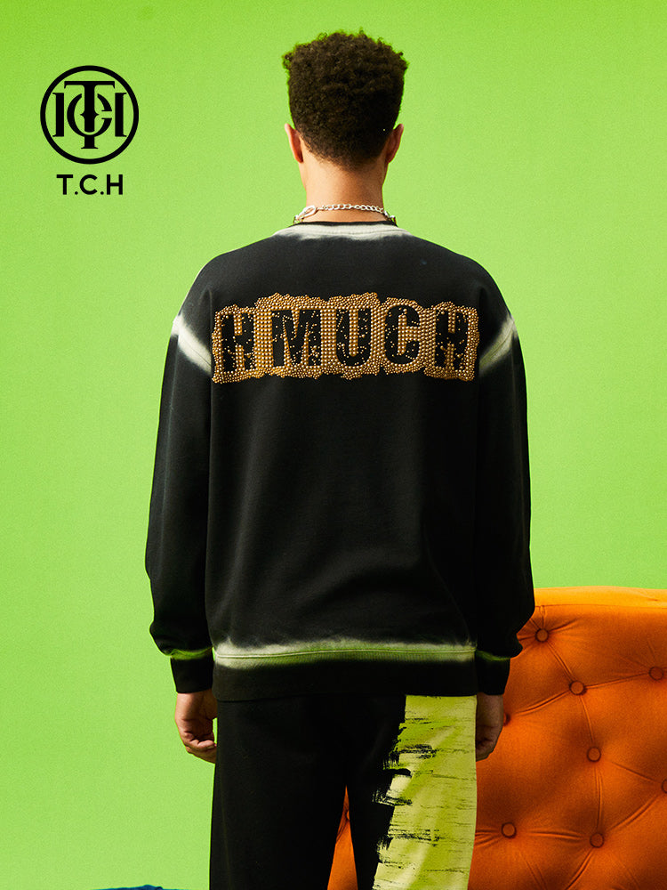 TCH Men's Rhinestone Graphic Sweatshirt