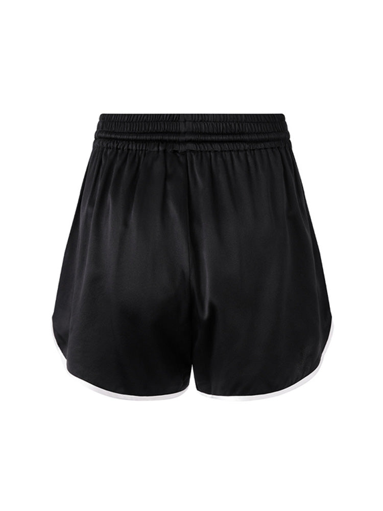 TCH Rhinestone Graphic High Waist Boxing Shorts