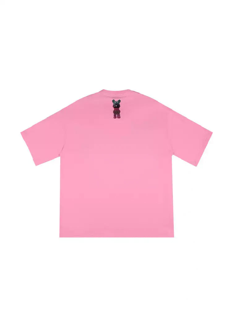TCH Rainbow Graphic Rhinestone Oversized T-shirt