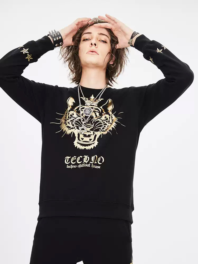 TCH Unisex Logo-print Cotton Sweatshirt