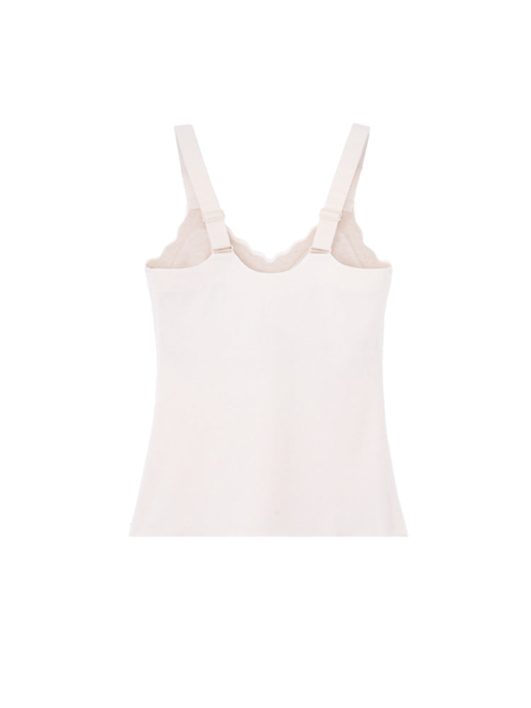 TCH Rhinestone Bow Padded Cami Top