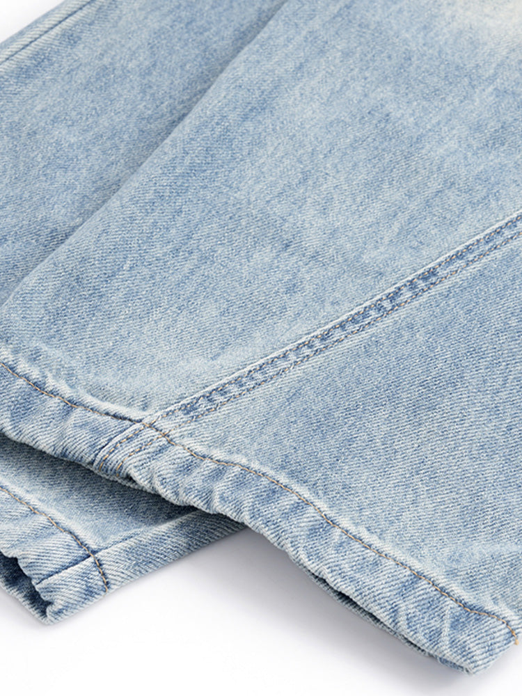 TCH Presale Wings Graphic Rhinestone  Workwear Jeans