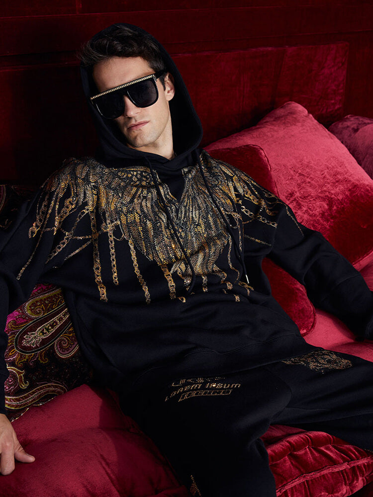 TCH Men's Diamond Wing Oversized Hooded