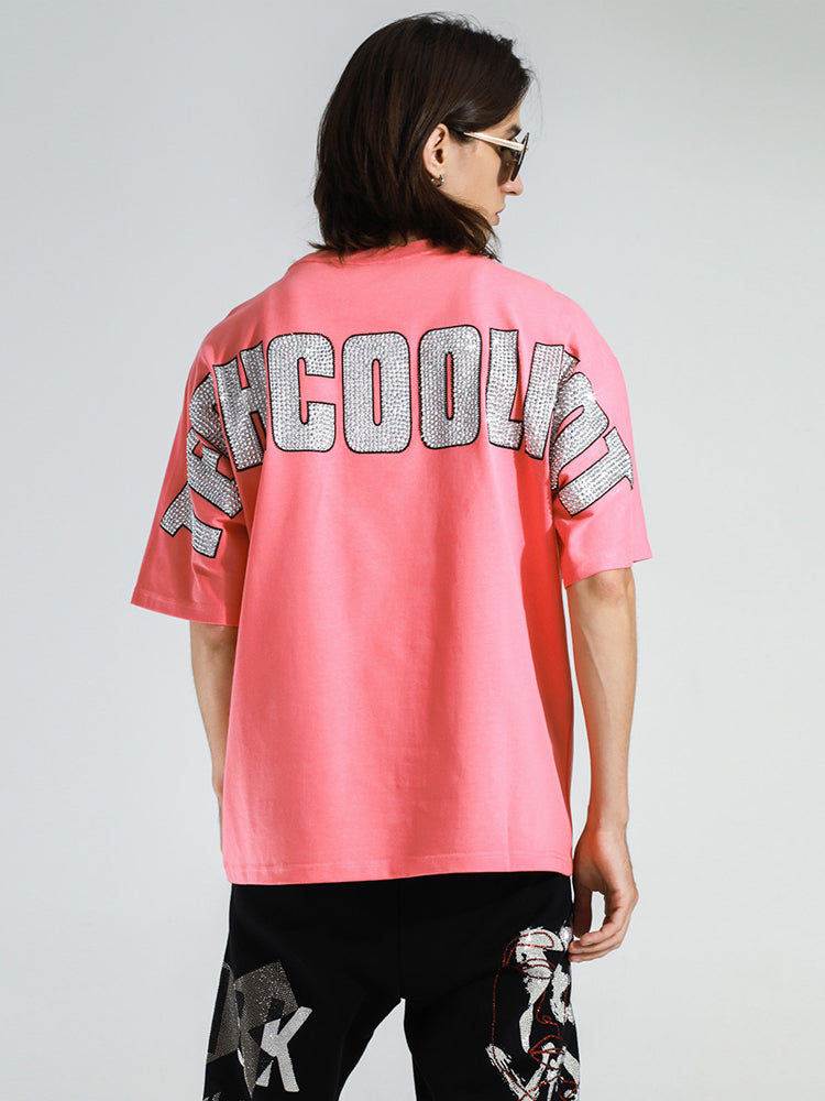 TCH Unisex Cartoon Mouse Casual Sparkle T-shirt