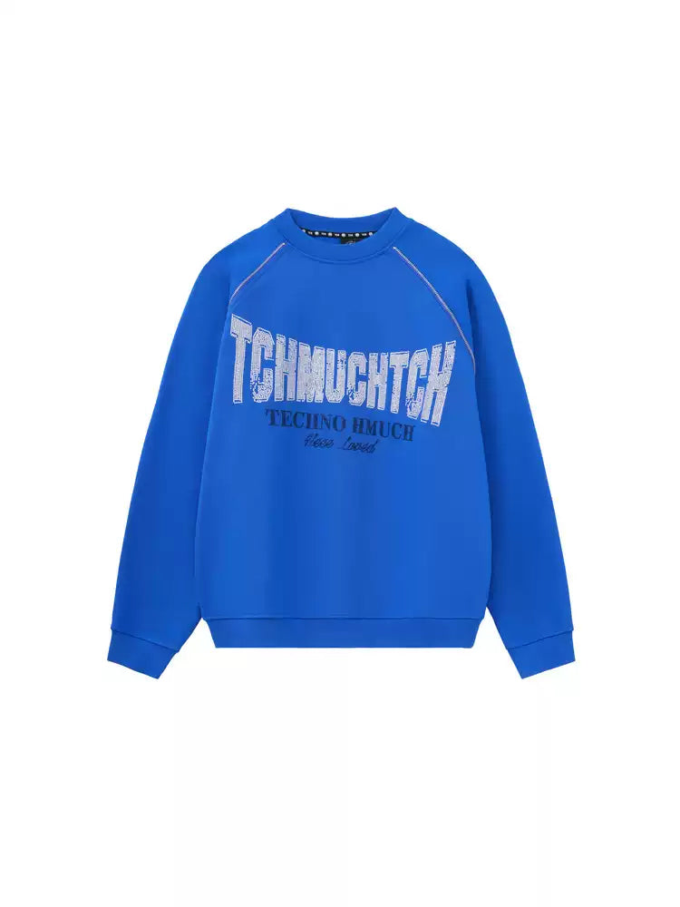 TCH Sparkle Graphic Rhinestone Zip Sweatshirt