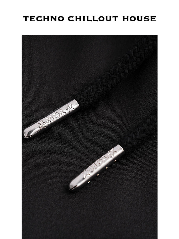 TCH Rhinestone Graphic High Waist Boxing Shorts