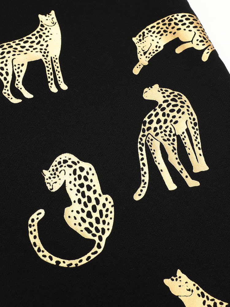 TCH Gold Rhinestone Graphics Unisex Pants