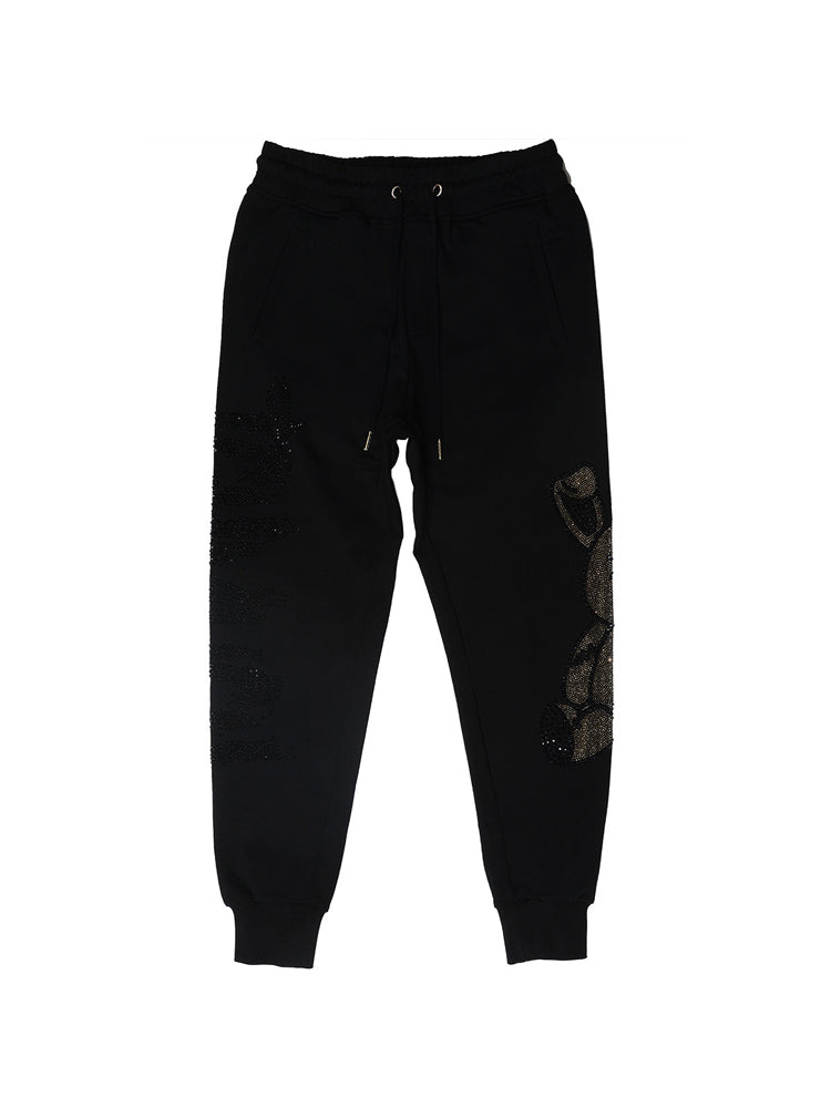 TCH Rhinestone Rabbit High Waist Pants