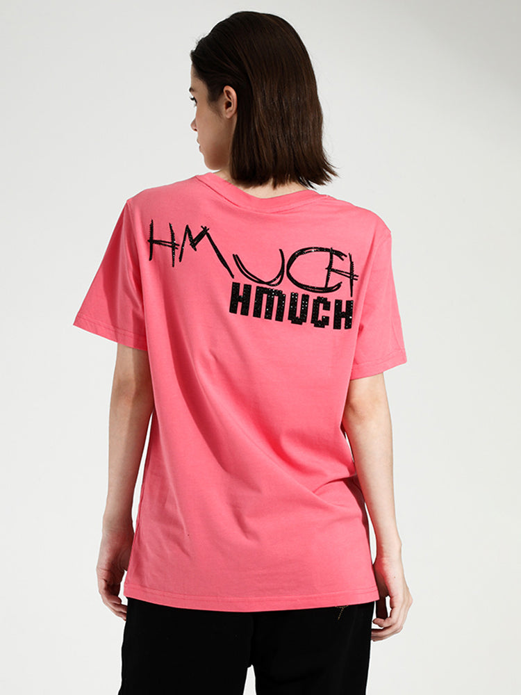 TCH Hot Diamond Graphic Printed Casual T-Shirt