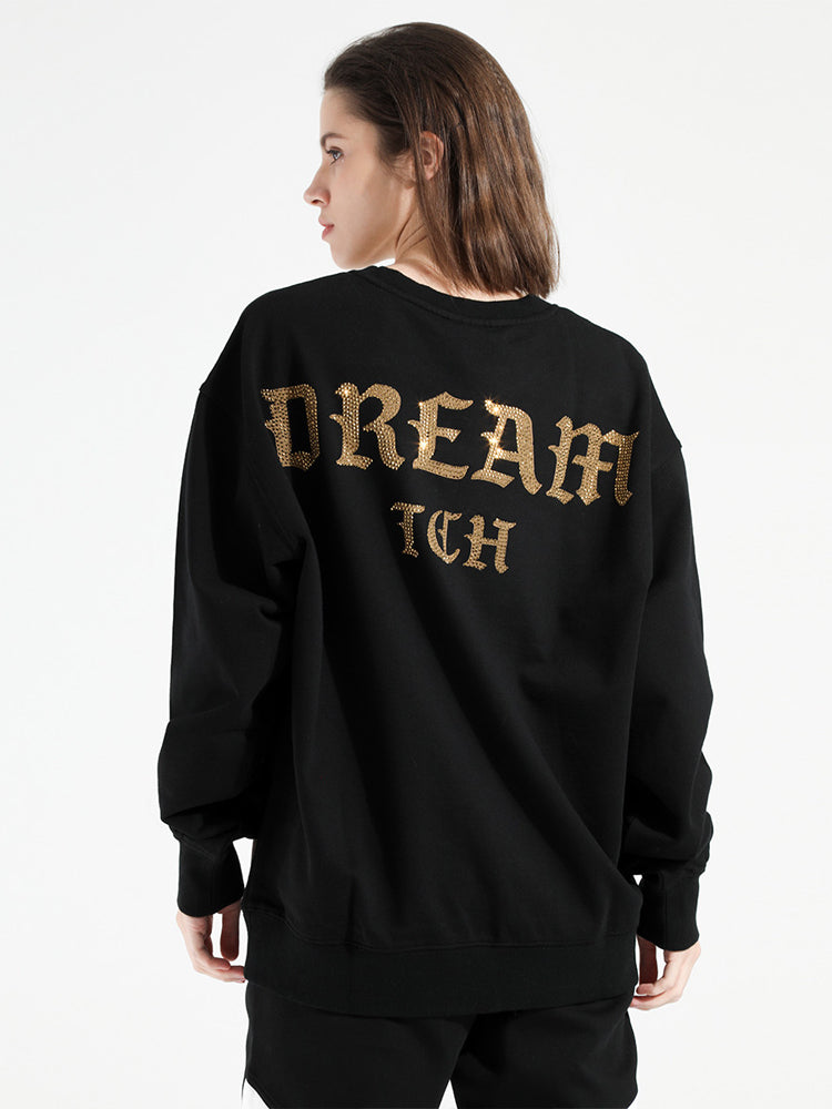 TCH Butterfly Girl Rhinestone Unisex Sweatshirt