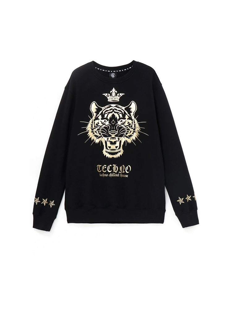 TCH Unisex Logo-print Cotton Sweatshirt