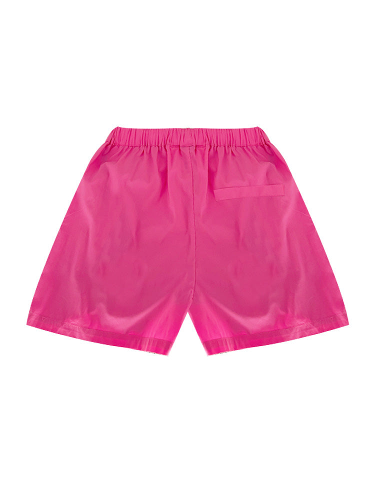 TCH Rhinestone Nylon Cargo Bloomer Shorts