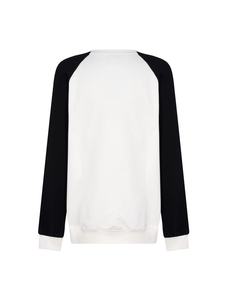 TCH Puppy Rhinestone Raglan Sweatshirt