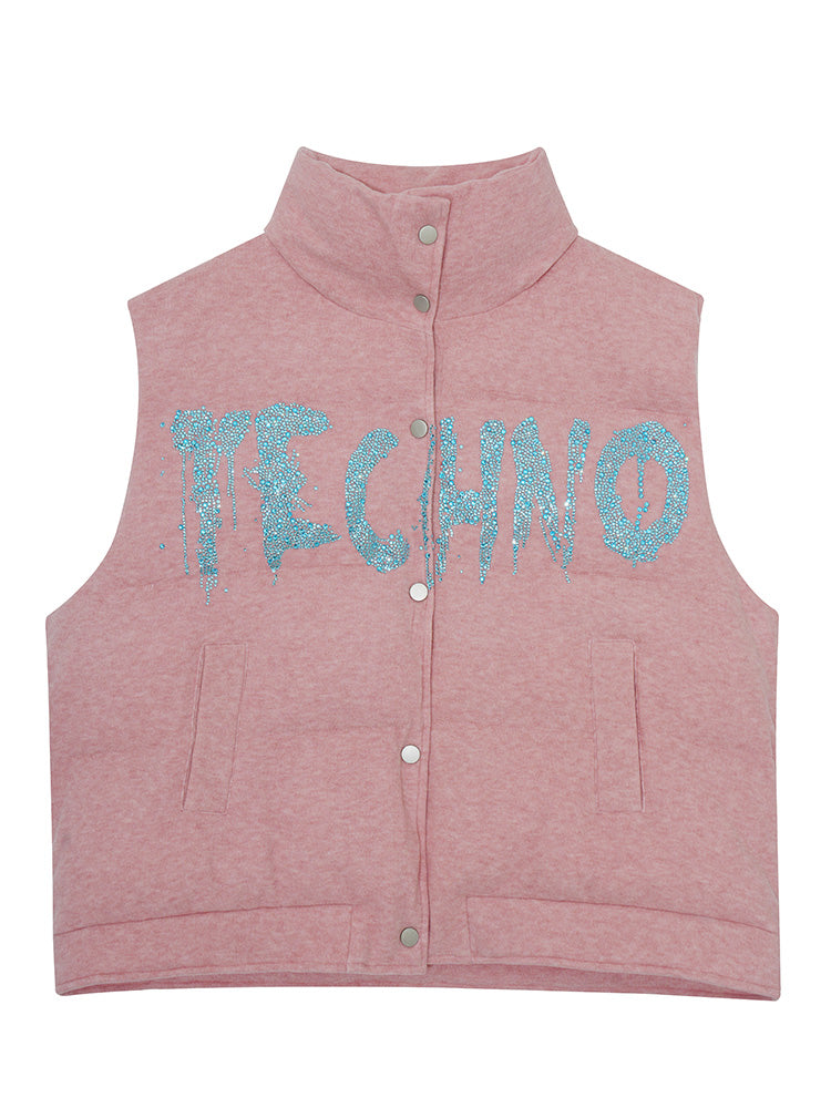 TCH Graphic Rhinestone 3 Piece Outfits Sweatsuit