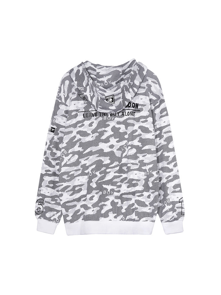 TCH Oversized Urban Camo Zip Hoodie