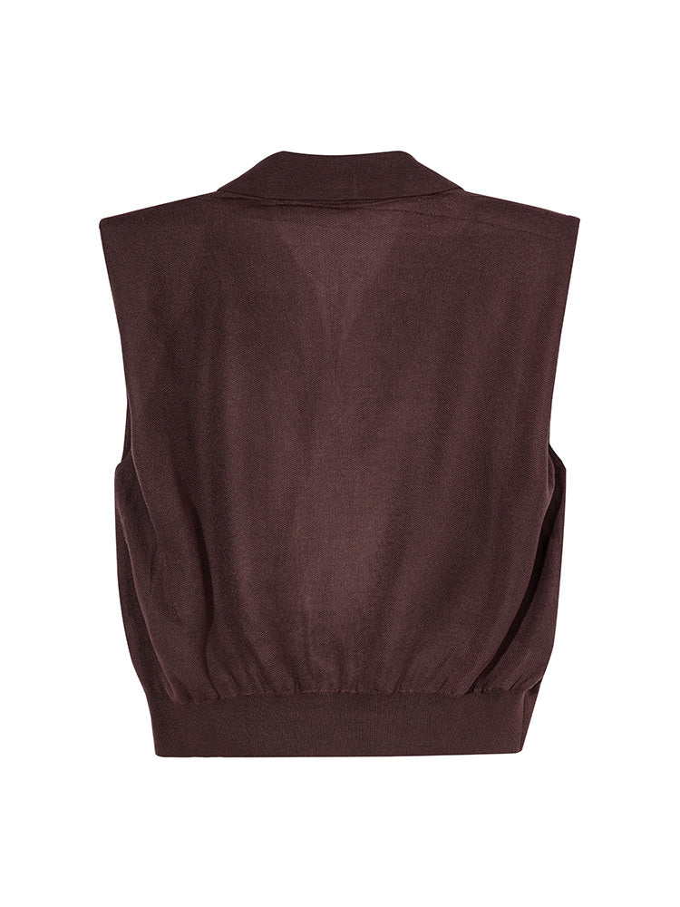 TCH Butterfly Rhinestone Collar V Neck Top