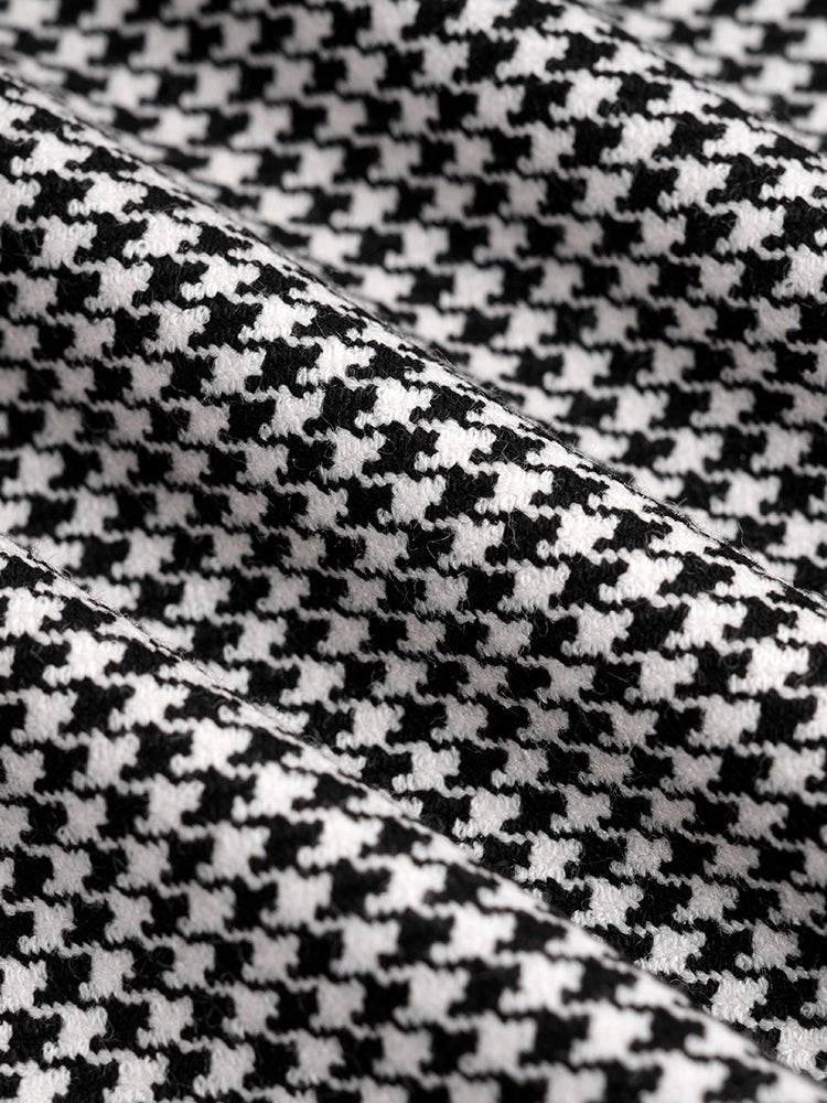 TCH Plaid Rhinestone Wings Sleeve Jacket