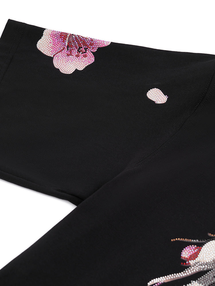 TCH Pre-Sale Lion Rhinestone Flower Jersey T-Shirt