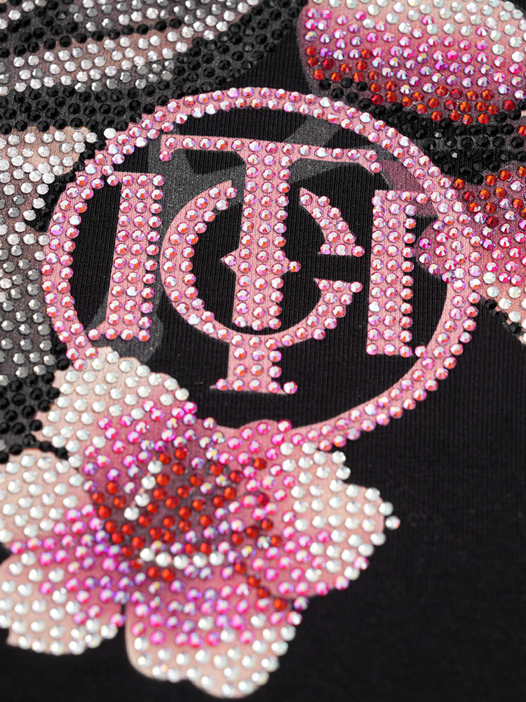 TCH Pre-Sale Lion Rhinestone Flower Jersey T-Shirt