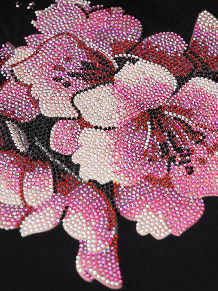 TCH Pre-Sale Lion Rhinestone Flower Jersey T-Shirt