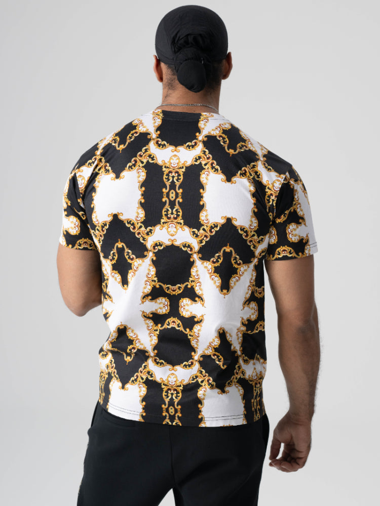 TCH Men Casual Street Sports Short Sleeve Tee