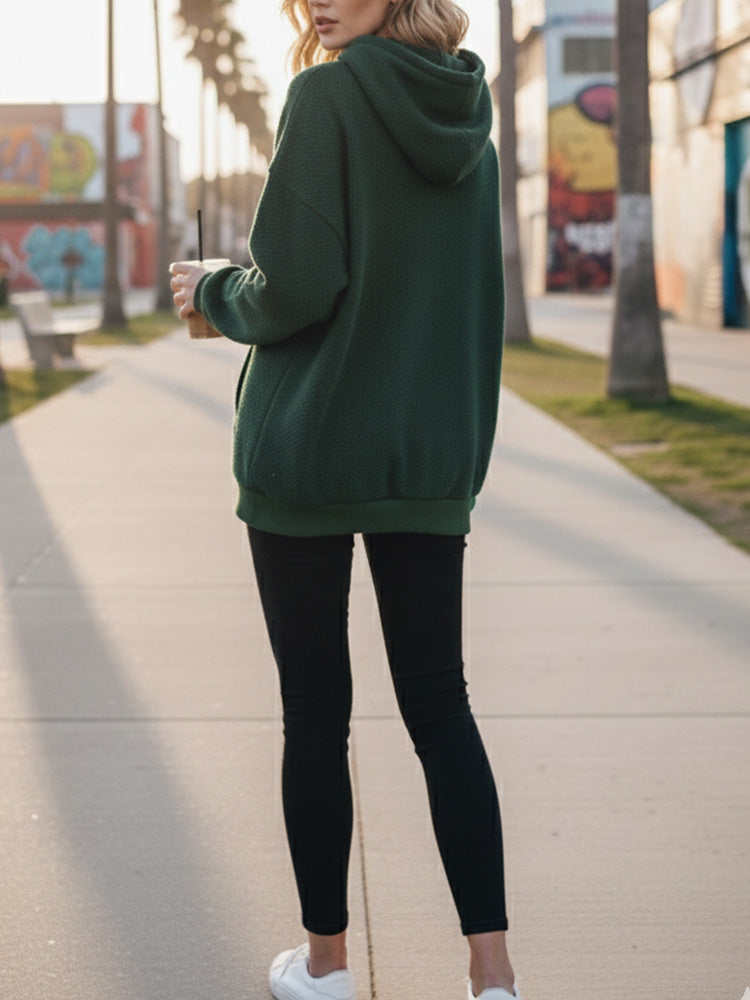 TCH Luxury Rhinestone Butterfly Knit Hoodie