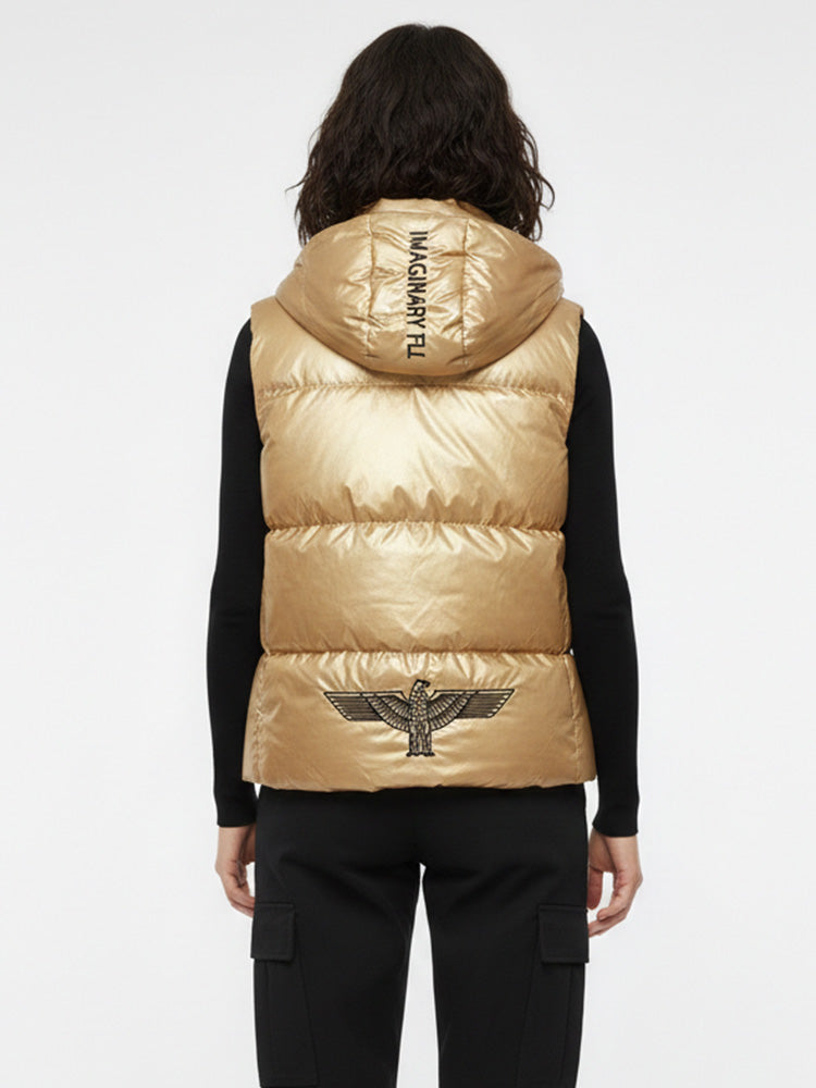 TCH Golden Glow Puffer Vest