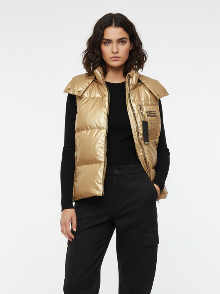 TCH Golden Glow Puffer Vest