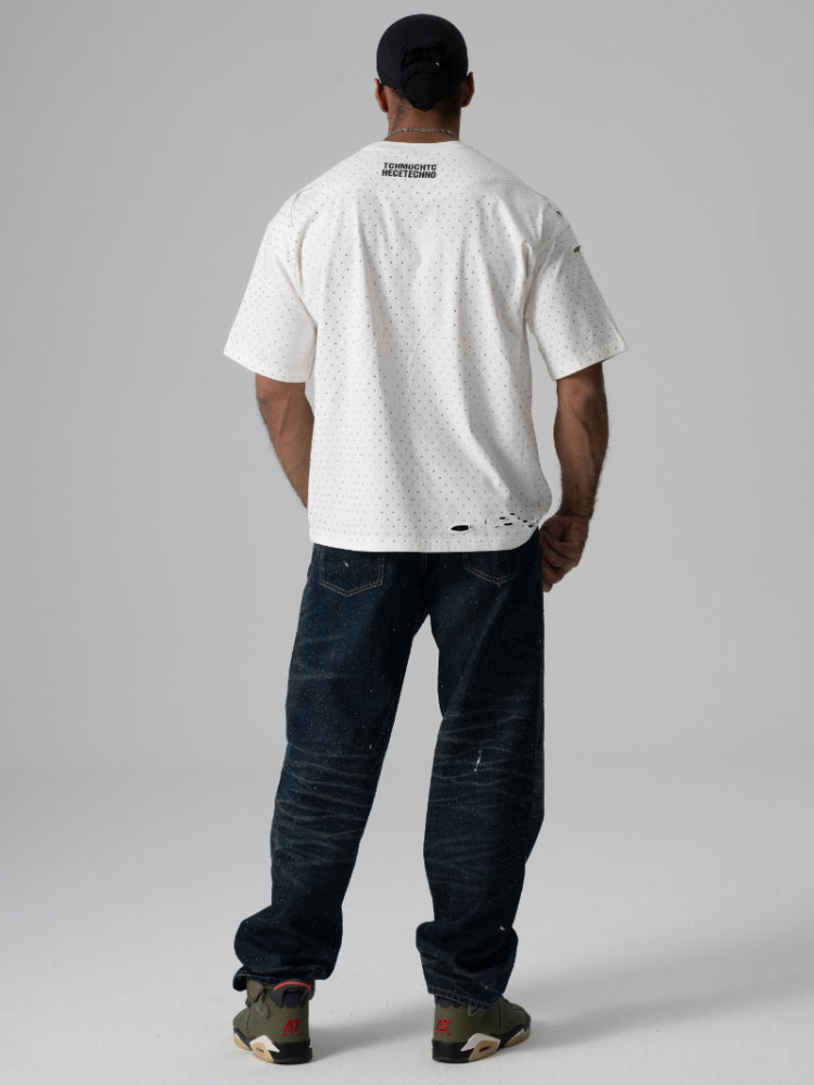 TCH Casual Loose Fit Straight Jeans