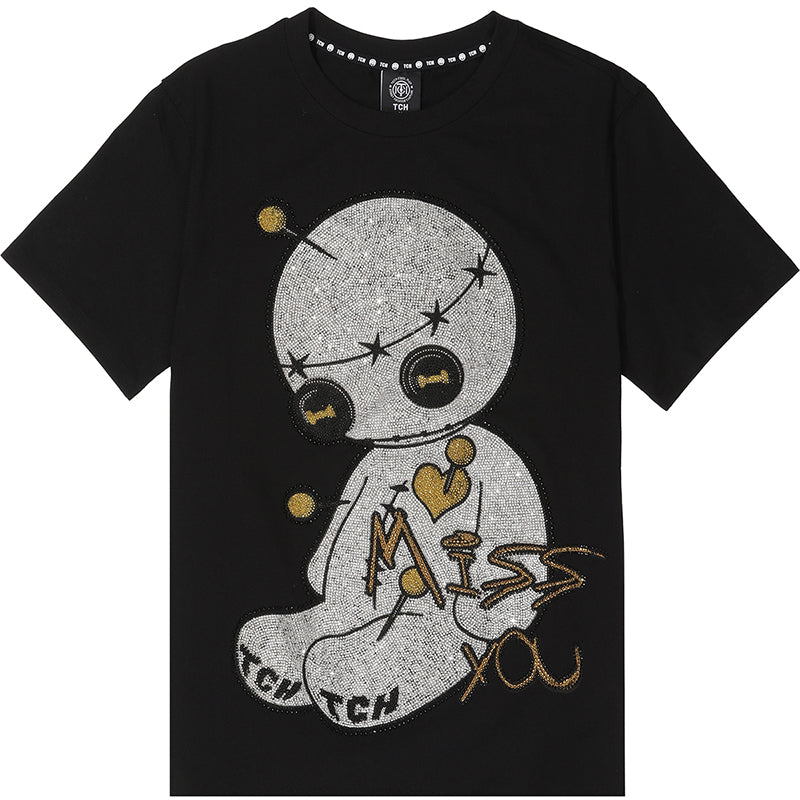 TCH Hot Diamond Graphic Printed Casual T-Shirt