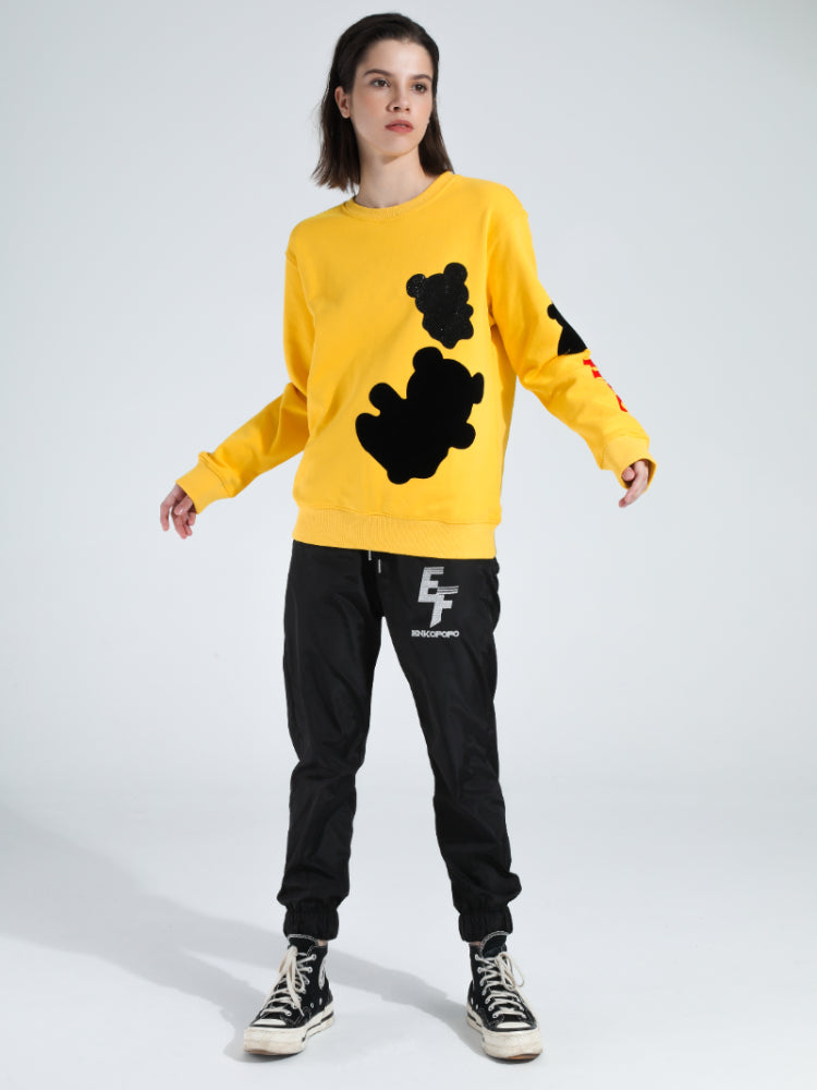 TCH Little Bear Printed Long Sleeve Sweatshirt