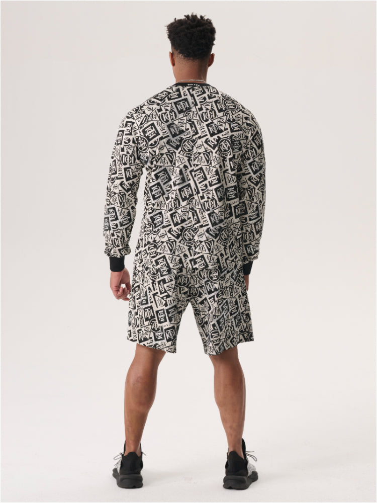 TCH Men's Print Logo Long Sleeve T-shirt