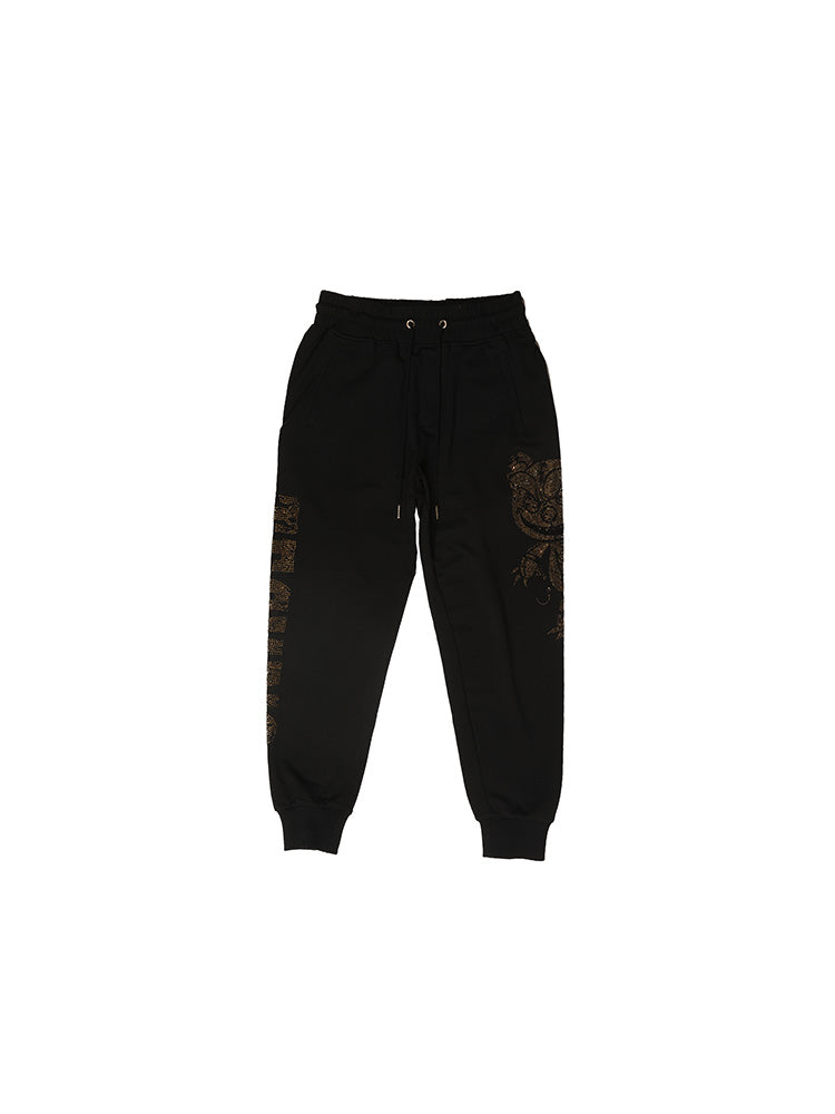 TCH Men's Printed Drawstring Jogger Pants