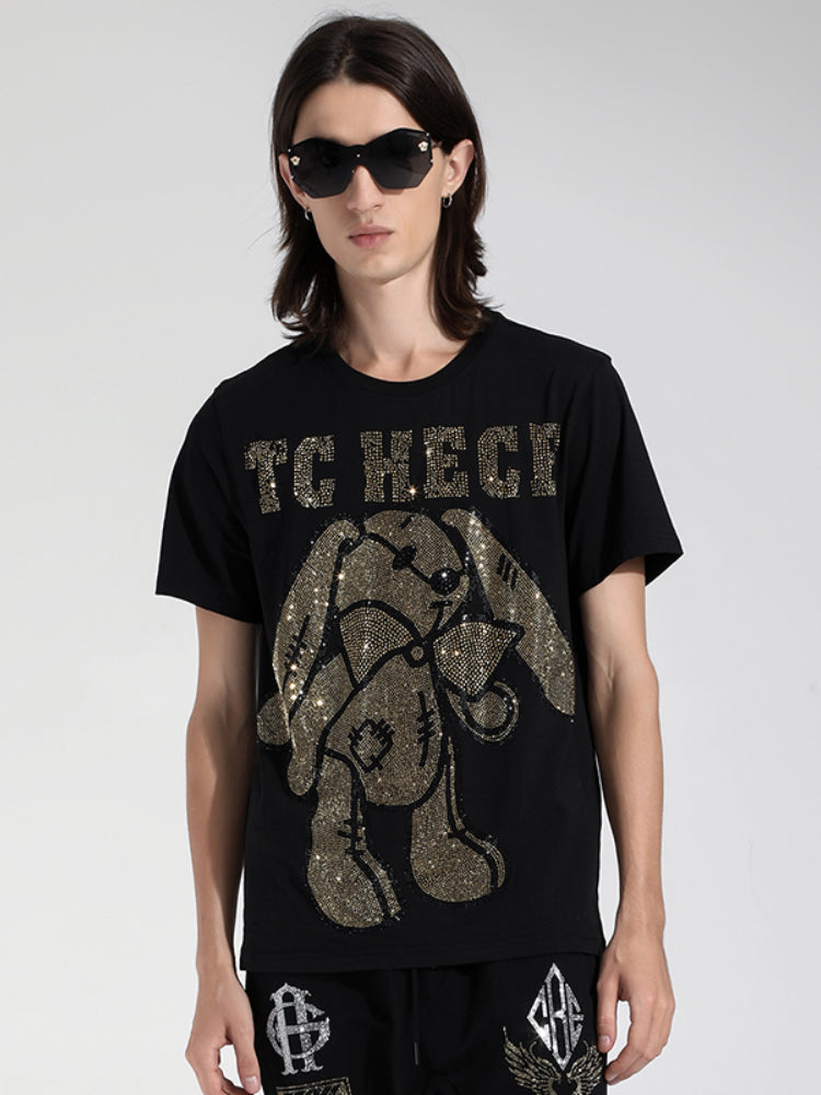 TCH Rabbit Printed Loost T-Shirt